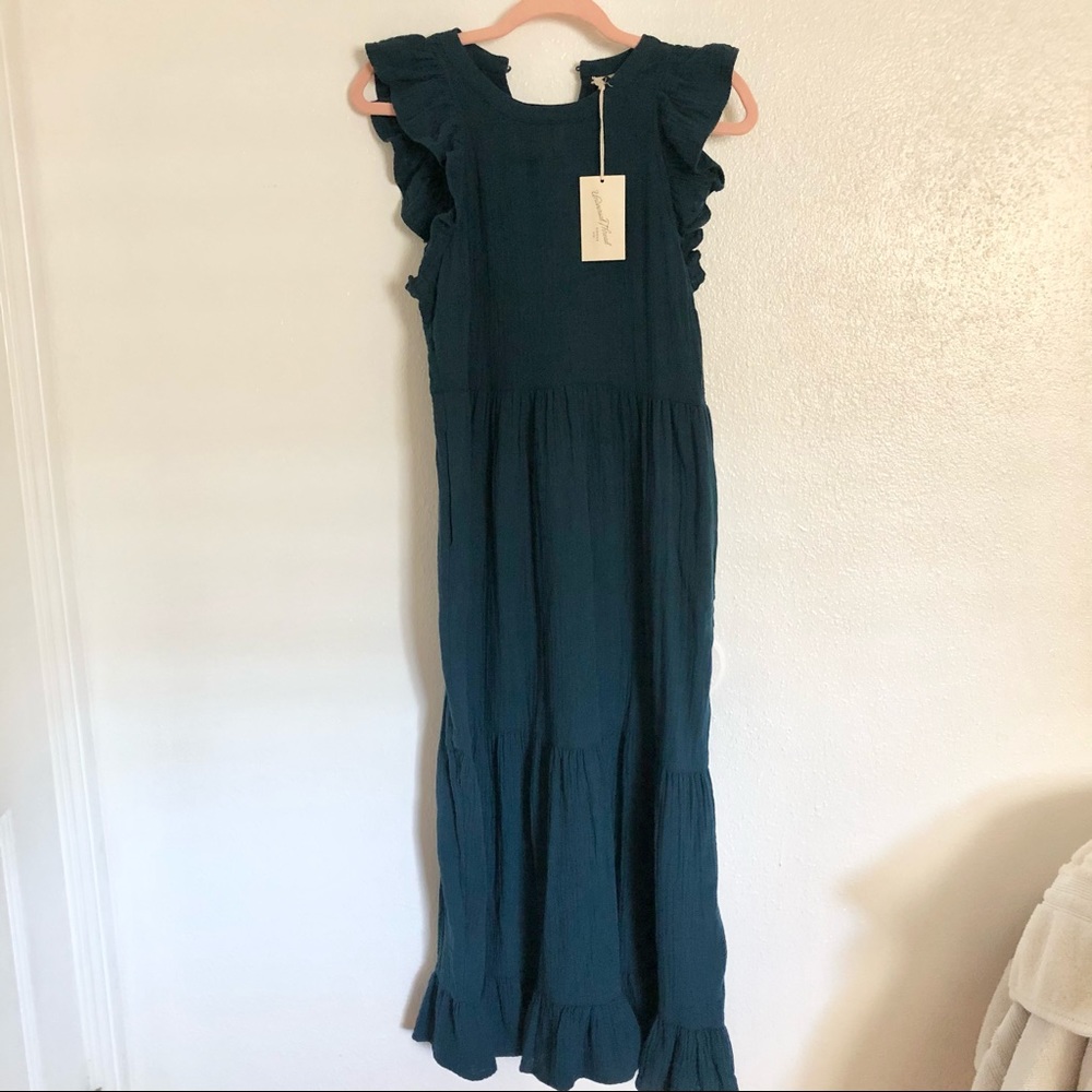 Universal Thread Long dress with ruffled sleeves